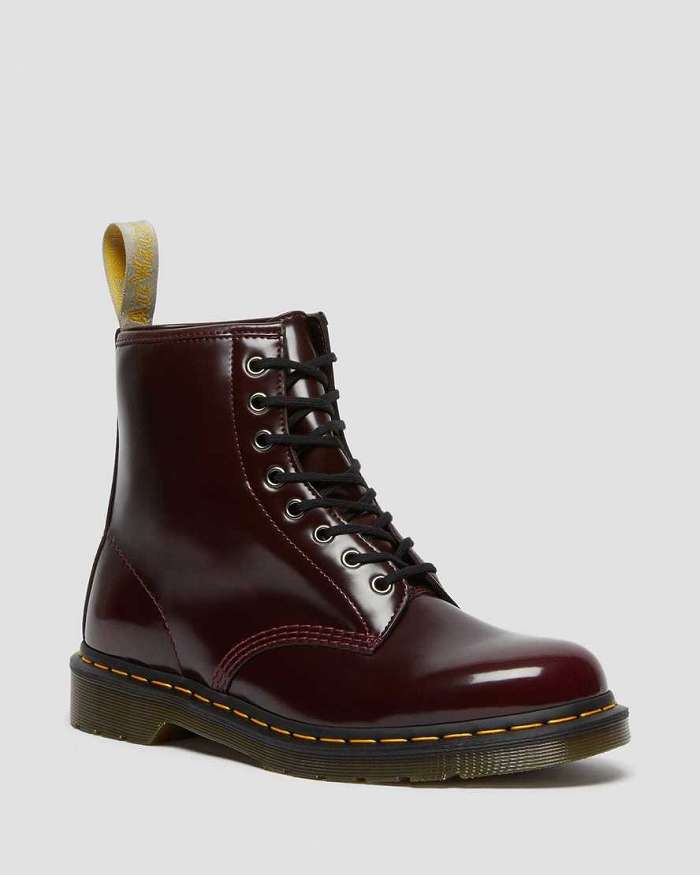 Botas Veganas Dr. Martens Ofertas Dr. Martens 1460 Mujer Vino